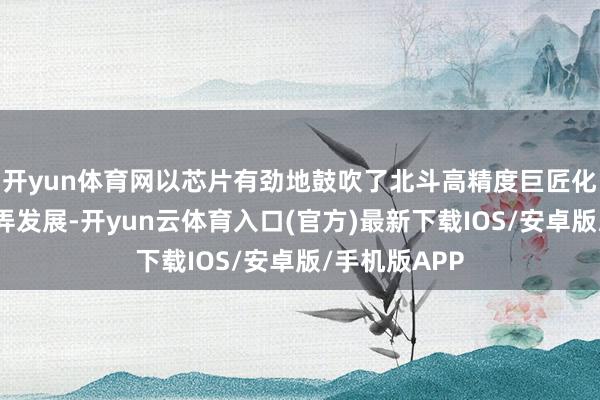 开yun体育网以芯片有劲地鼓吹了北斗高精度巨匠化、范围化愚弄发展-开yun云体育入口(官方)最新下载IOS/安卓版/手机版APP