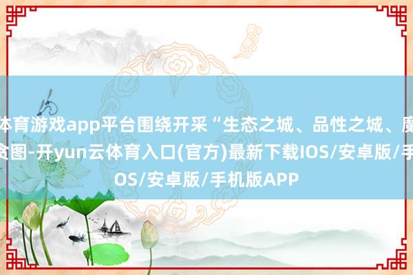 体育游戏app平台围绕开采“生态之城、品性之城、魔力之城”贪图-开yun云体育入口(官方)最新下载IOS/安卓版/手机版APP